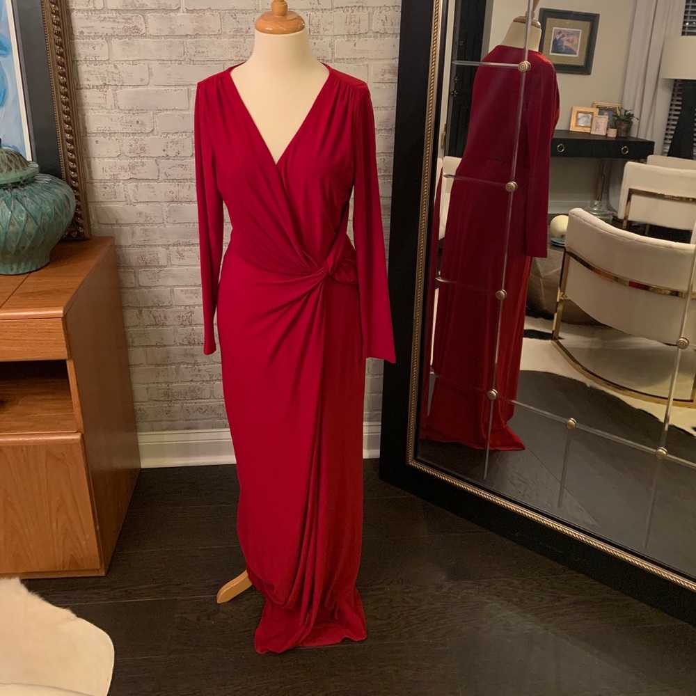 Gorgeous Ralph Lauren red maxi dress